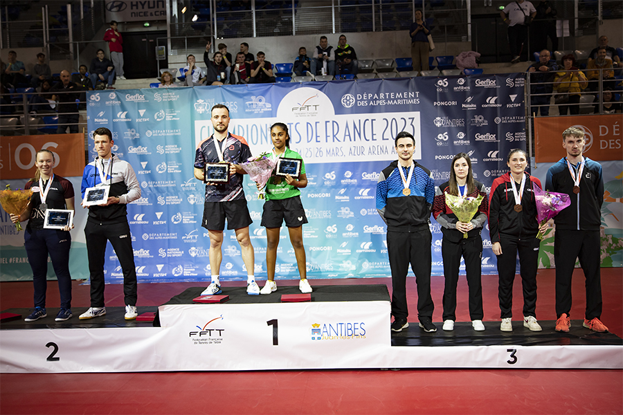 Podium double mixte