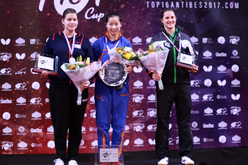 Podium dames